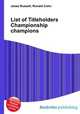 List of Titleholders Championship champions, Jesse Russell,Ronald Cohn 