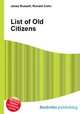 List of Old Citizens, Jesse Russell,Ronald Cohn 