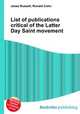 List of publications critical of the Latter Day Saint movement, Jesse Russell,Ronald Cohn 