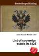 List of sovereign states in 1825, Jesse Russell,Ronald Cohn 