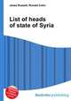 List of heads of state of Syria, Jesse Russell,Ronald Cohn 