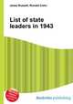 List of state leaders in 1943, Jesse Russell,Ronald Cohn 