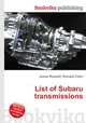 List of Subaru transmissions, Jesse Russell,Ronald Cohn 