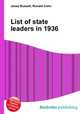 List of state leaders in 1936, Jesse Russell,Ronald Cohn 