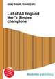 List of All England Men