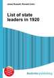 List of state leaders in 1920, Jesse Russell,Ronald Cohn 