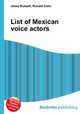 List of Mexican voice actors, Jesse Russell,Ronald Cohn 