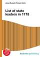 List of state leaders in 1718, Jesse Russell,Ronald Cohn 
