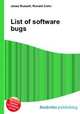 List of software bugs, Jesse Russell,Ronald Cohn 