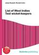 List of West Indies Test wicket-keepers, Jesse Russell,Ronald Cohn 