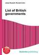 List of British governments, Jesse Russell,Ronald Cohn 
