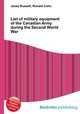 List of military equipment of the Canadian Army during the Second World War, Jesse Russell,Ronald Cohn 