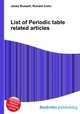 List of Periodic table related articles, Jesse Russell,Ronald Cohn 