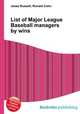 List of Major League Baseball managers by wins, Jesse Russell,Ronald Cohn 