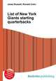List of New York Giants starting quarterbacks, Jesse Russell,Ronald Cohn 