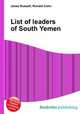 List of leaders of South Yemen, Jesse Russell,Ronald Cohn 