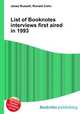 List of Booknotes interviews first aired in 1993, Jesse Russell,Ronald Cohn 