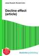 Decline effect (article), Jesse Russell,Ronald Cohn 