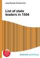 List of state leaders in 1504, Jesse Russell,Ronald Cohn 
