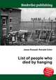 List of people who died by hanging, Jesse Russell,Ronald Cohn 