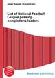 List of National Football League passing completions leaders, Jesse Russell,Ronald Cohn 