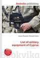 List of military equipment of Cyprus, Jesse Russell,Ronald Cohn 