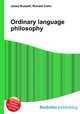 Ordinary language philosophy, Jesse Russell,Ronald Cohn 