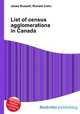 List of census agglomerations in Canada, Jesse Russell,Ronald Cohn 