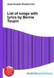 List of songs with lyrics by Bernie Taupin, Jesse Russell,Ronald Cohn 