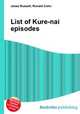 List of Kure-nai episodes, Jesse Russell,Ronald Cohn 