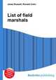 List of field marshals, Jesse Russell,Ronald Cohn 