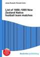 List of 1888–1889 New Zealand Native football team matches, Jesse Russell,Ronald Cohn 