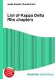 List of Kappa Delta Rho chapters, Jesse Russell,Ronald Cohn 