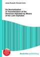 On Normalization of Transliteration of the Ukrainian Alphabet by Means of the Latin Alphabet, Jesse Russell,Ronald Cohn 