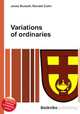 Variations of ordinaries, Jesse Russell,Ronald Cohn 