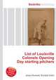 List of Louisville Colonels Opening Day starting pitchers, Jesse Russell,Ronald Cohn 