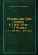 Woman`s City Club bulletin. 6-7 (1917:May - 1919:Apr.), Woman`s City Club of Chicago 