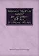 Woman`s City Club bulletin. 10 (1921:May - 1922:Apr.), Woman`s City Club of Chicago 