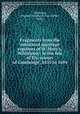 Fragments from the mutilated marriage registers of St. Mary`s, Whittlesey; in the Isle of Ely, county of Cambridge, 1655 to 1694, Whittlesey, England. St. Mary`s Church,Peet, Henry 