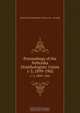 Proceedings of the Nebraska Ornithologists` Union. 1-3, 1899-1902, Nebraska Ornithologists` Union at its...meeting 