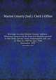 Marriage records, Marion County, Indiana : Ministers` returns for the Board of Health reported to the Clerk, Circuit Court, Indianapolis, Ind. Apr. 11-May 31, 1929 to June 1944. December 1933, Marion County (Ind.). Clerk`s Office 