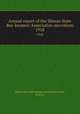 Annual report of the Illinois State Bee-keepers` Association microform. 1918, Illinois State Bee-keepers` Association,Stone, James A. 