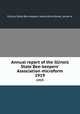 Annual report of the Illinois State Bee-keepers` Association microform. 1919, Illinois State Bee-keepers` Association,Stone, James A. 
