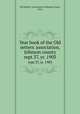 Year book of the Old setters` association, Johnson county. rept.37, yr. 1903, Old Settlers` Association of Johnson County, Iowa 