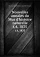 Nouvelles annales du Mus d`histoire naturelle. t.4, 1835, Mus national d`histoire naturelle (France) 