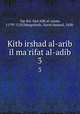 Kitb irshad al-arib il ma`rifat al-adib. 3, Yqt ibn `Abd Allh al-amaw, 1179?-1229,Margolioth, David Samuel, 1858- 