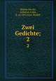 Zwei Gedichte;. 2, Maimn ibn ais, called al-A`sha, d. ca. 629,Geyer, Rudolf 
