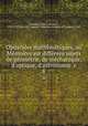 Opuscules mathe?matiques, ou Me?moires sur diffe?rens sujets de ge?ome?trie, de me?chanique, d