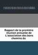 Rapport de la premiere reunion annuelle de L