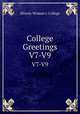 College Greetings. V7-V9, Illinois Woman